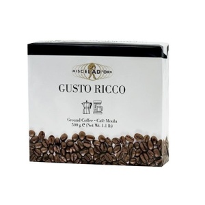 Cafea macinata Miscela d'Oro Gusto Ricco 250 g - Img 2