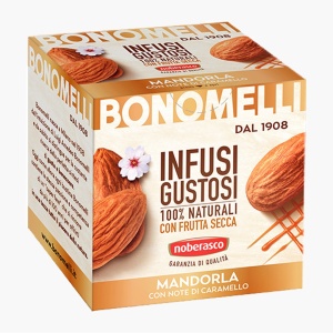 Ceai de migdale cu note de caramel infuzie, Bonomelli