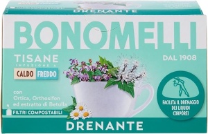 Ceai din plante cu urzica si mesteacan pentru drenaj, Bonomelli - Img 4