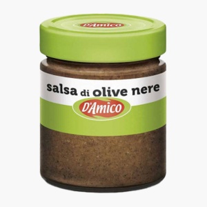 Crema tartinabila de masline negre, D'Amico 130g - Img 1