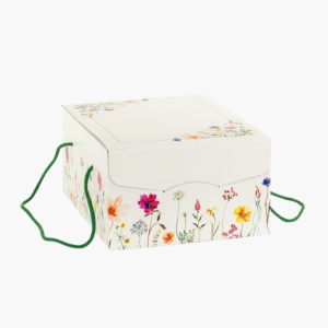 Cutie cadou cu manere textile Iepurasi de Paste Coniglietti Segreto