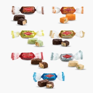 Cutie Cadou cu Torroncini Gift Box Winter Ball, Condorelli 300g - Img 2