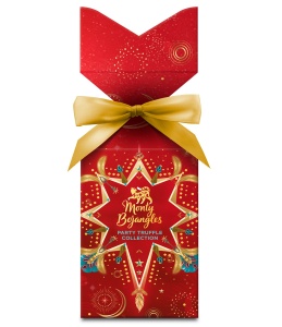 Cutie cu trufe din ciocolata Monty Bojangles Party Mix Tall Gift 130g - Img 2