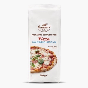 Faina preparat complet pentru pizza cu fermenti lactici vii, Ruggeri 500g