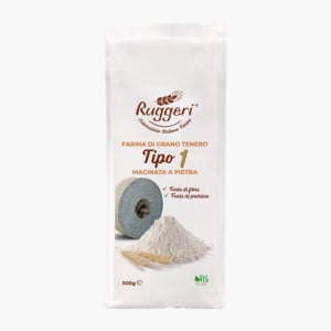 Faina tip 1 din grau macinat pe piatra 500g, Ruggeri - Img 1