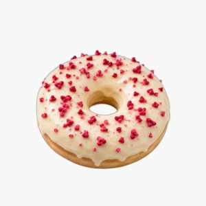 Gogosi glazurate cu zmeura si vanilie Sweet Hour by Hello Donuts 85g x 24 buc