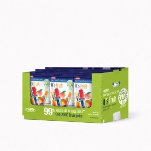 Inghetata stick SENSOFREDDO IT'S FRUIT 99%, produs pasteurizat, fara conservanti, fara gluten, Dolfin 10x14ml - Img 3