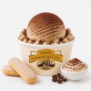 Inghetata Tiramisu Antica Gelateria del Corso vascheta 2.900g
