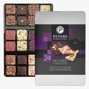 Mini tablete ciocolata artizanala, Peters Pecaree 255 g