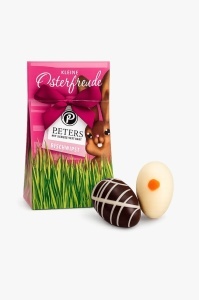 Oua de ciocolata Easter Truffle Purple Selection Peters 25g - Img 2
