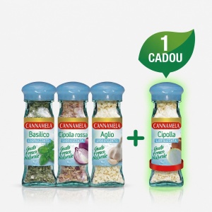 Pachet Promo cu 3 condimente liofilizate, Cannamela