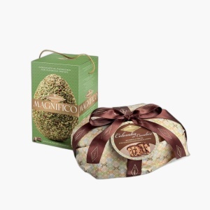 Pachet Promo Ou de ciocolata Magnifico si Panettone Cavalliere