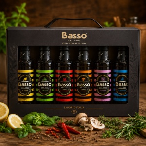 Pachet ulei de masline extravirgin aromatic, Basso (6 x 250ml) - Img 3