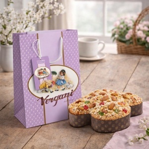 Panettone Colomba Clasic Violet, Vergani 750g - Img 3