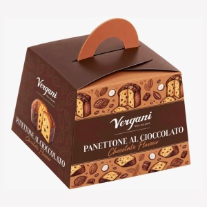 Panettone fara gluten cu ciocolata, Vergani 600g - Img 2
