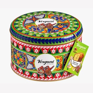 Panettone Sicily Trip Pistachio cutie metalica, Vergani 750g - Img 2