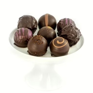 Praline artizanale cu ciocolata neagra Peters 100g - Img 3