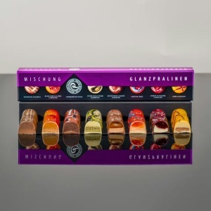 Praline Artizanale Premium Ciocolata Purple Peters 90g - Img 4