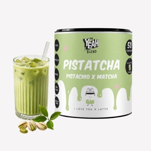 Pudra Lattemix 100% naturala Pistatcha Latte Yeah 250g
