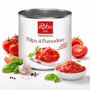 Pulpa de rosii halal, fara gluten, Trithotel Robo 2500g - Img 2