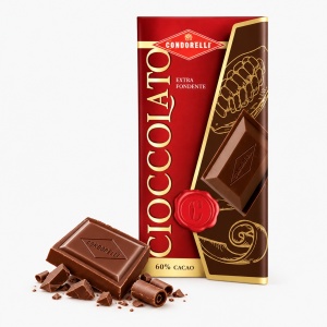 Tableta ciocolata neagra 60% cacao Condorelli 100g