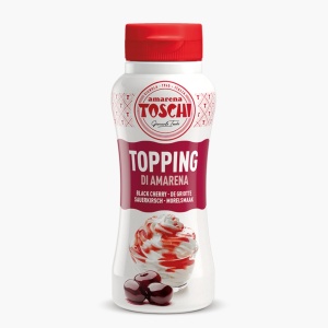 Topping Amarena Toschi 200g, fără gluten și fără coloranți