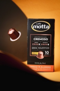 Cafea Macinata Cremoso - Capsule compatibile Nespresso Motta (10 buc/cutie) - Img 3