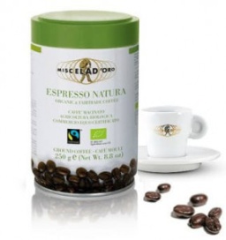 Cafea macinata Espresso Natura BIO, Miscela d'Oro 250g - Img 2