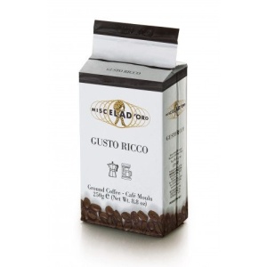 Cafea macinata Miscela d'Oro Gusto Ricco 250 g - Img 3