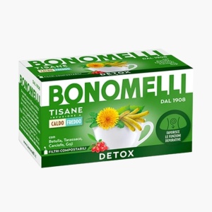 Ceai Detox infuzie din plante, Bonomelli - Img 1