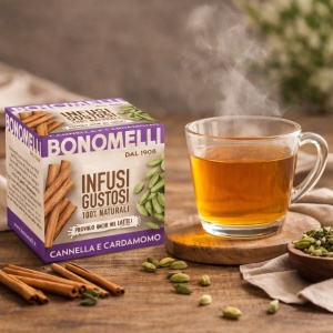 Ceai Infuzie de Scorțișoară și Cardamom Bonomelli 20g - Img 2