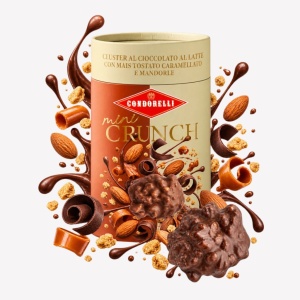 Cereale crocante cu fistic, migdale, ciocolata si fructe, Condorelli 130g - Img 4