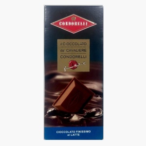 Ciocolata cu lapte Cavaliere, fara gluten, Condorelli 100g