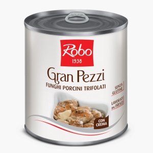 Ciuperci hribi sotati cu crema, Robo 780g