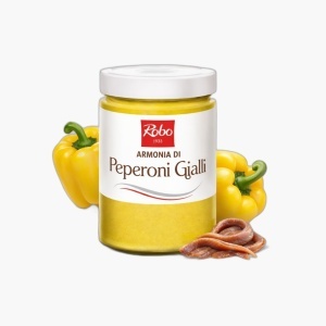 Crema de ardei galbeni Armonia Peperoni Gialli ROBO 500g