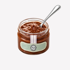 Crema de ciocolata cu migdale crocante Happiness, Laurence 50g