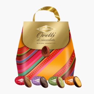 Cutie cu Oua de Ciocolată gusturi asortate, fara gluten, Condorelli 200g