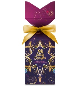 Cutie cu trufe din ciocolata Monty Bojangles Choccy Scoffy Tall Gift 130g - Img 2