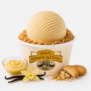 Inghetata crema Gran Soire, Pasticcera, Antica Gelateria del Corso, vascheta 2x1250gr