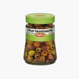 Masline taggiasche in ulei masline extravirgin, D'Amico 290g