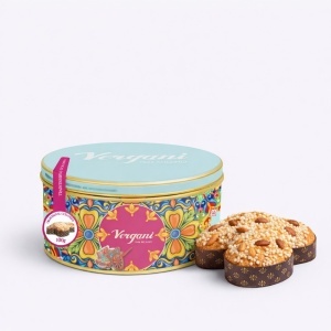 Mini Panettone Colomba Clasic Cutie Metalica Vergani 100g