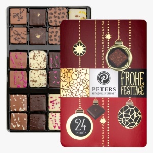 Mini tablete ciocolata artizanala Peters Pecaree Gold 255g