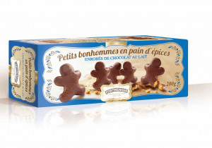 Omuleti de turta dulce cu ciocolata cu lapte Fortwenger 200g