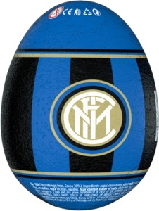 Ou de ciocolata cu surprize Inter Milano, fara gluten, Dolfin 20g - Img 2