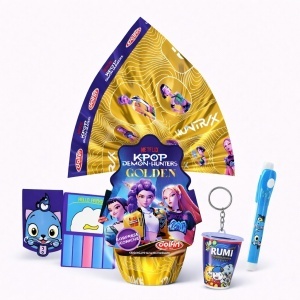Ou de ciocolata, K-Pop Demon Hunter, cu surprize, fara gluten, Dolfin 250g - Img 2