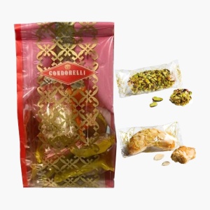 Pachet mix pasticini fistic și migdale, Condorelli 165 g