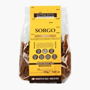 Paste Torcetti BIO cu faina de sorg, fara gluten, Nutracentis 250g
