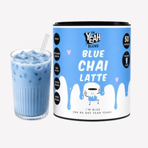 Pudra Lattemix 100% naturala Blue Chai Latte Yeah 250g