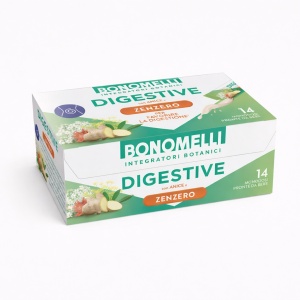 Supliment natural de baut cu ghimbir, anason si fenicul, Digestiv Bonomelli 140 ml