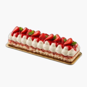 Tort Tiramisu cu căpșuni Trancio Fragola Chef Effepi, 1350g